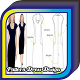 Muster Kleid Design Zeichen