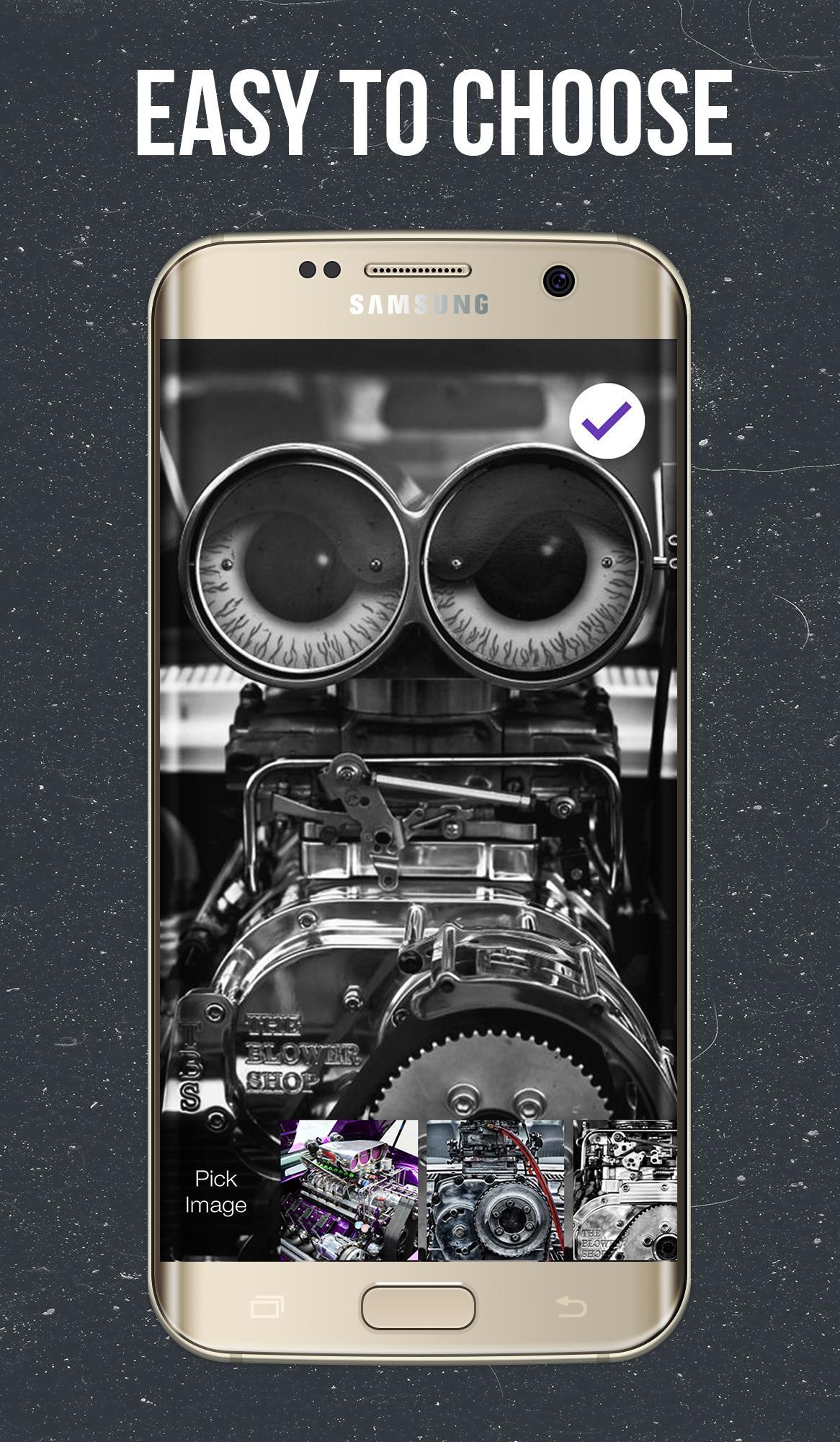 Muscle Car Engine Lock Screen APK للاندرويد تنزيل