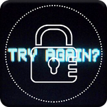 Sad Glitch Text Lock Screen