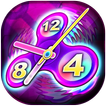 Fidget Spinner Toy Live Clock