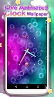 Live Animated Clock Wallpaper ภาพหน้าจอ 1