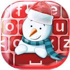 Joyeux Noël Emoji Clavier icône