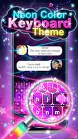 Neon Color Keyboard Theme Ekran Görüntüsü 3