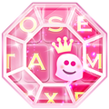 Pink Diamond Keyboard Theme
