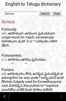 English Telugu Dictionary Affiche