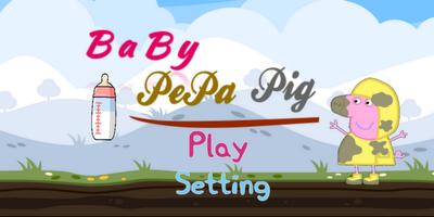 pepa pig adventure Baby poster