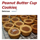 آیکون‌ Peanut Butter Cup Cookies