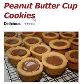 Peanut Butter Cup Cookies أيقونة