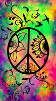Peace Sign Wallpaper-poster