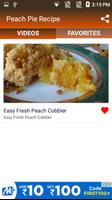 Peach Pie Recipe captura de pantalla 3
