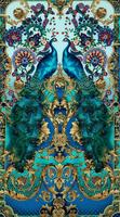 Peacock Wallpaper Affiche