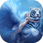 Blue Fairy Wallpaper 圖標