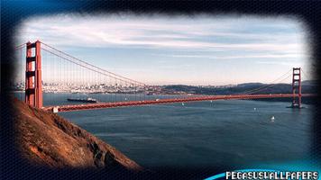 Golden Gate Wallpaper اسکرین شاٹ 1