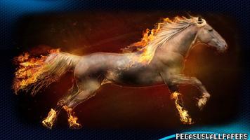 Horse Fire Wallpaper ảnh chụp màn hình 1