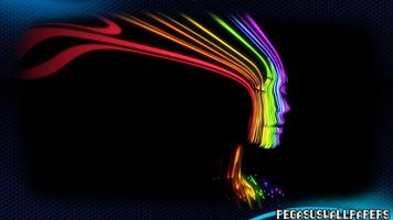 Psychedelic Wallpaper ảnh chụp màn hình 1