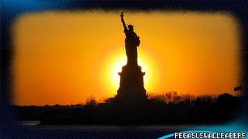 پوستر Statue Of Liberty Wallpaper