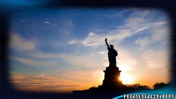 برنامه‌نما Statue Of Liberty Wallpaper عکس از صفحه