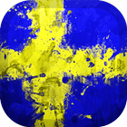 Icona Sweden Flag Wallpaper