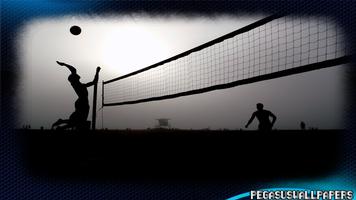 Volleyball Wallpaper Affiche