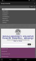 Shivaji University poster