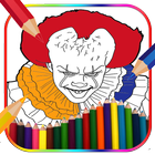 How To Color Pennywise & (pennywise wallpaper) biểu tượng