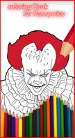 How To Color Pennywise & (pennywise wallpaper) اسکرین شاٹ 1