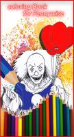 How To Color Pennywise & (pennywise wallpaper) اسکرین شاٹ 2
