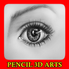 Pencil 3D Arts icône