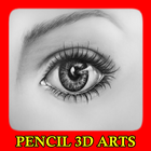 Pencil 3D Arts أيقونة