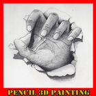 Pencil 3D Painting icône