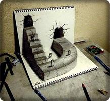 Pencil Drawings 3D تصوير الشاشة 2