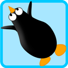 penguin racing games icône