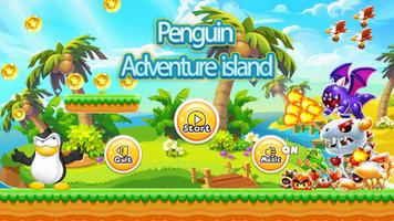 Penguin Adventure Island Cartaz