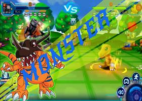 Digimon Attack Agumon Rumble Arena Affiche