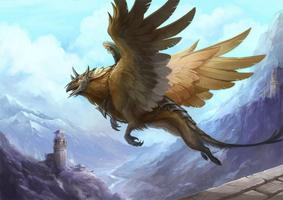 Griffin Live Wallpaper syot layar 3