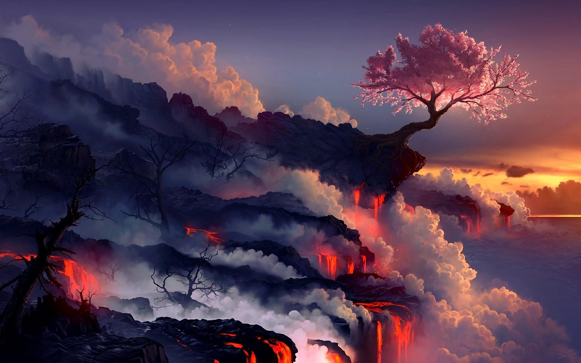 Sakura Tree Live Wallpaper APK للاندرويد تنزيل