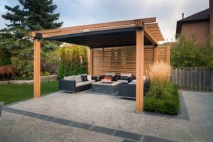 Pergola 디자인 아이디어 포스터