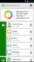 Booster for WhatsApp screenshot 1