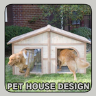 Pet House Design Zeichen