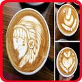 Pattern of latte art