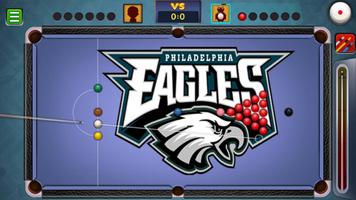 Billiards Philadelphia Eagles Theme capture d'écran 3