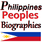 Great Philippines Peoples Biographies in English icône