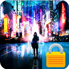 Neon City App Lock icon