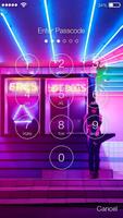 Neon City App Lock capture d'écran 1