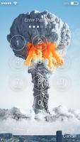 Atomic Bomb Lock Screen syot layar 1