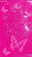 Girly Pink  App Lock capture d'écran 1