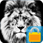 Lion Bravery PIN Lock آئیکن