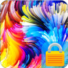 Rainbow Colours Lock Screen icône