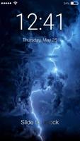 Storm Element Lock Screen الملصق