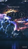 Storm Element Lock Screen تصوير الشاشة 1